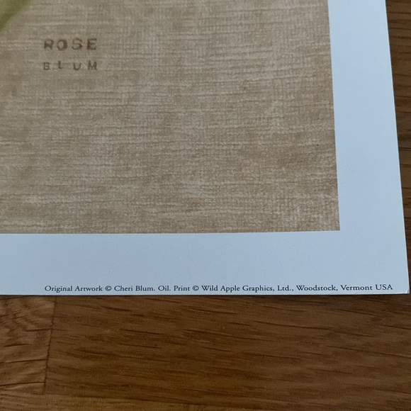 NWOT Floral print 9”x9” - Picture 2 of 2